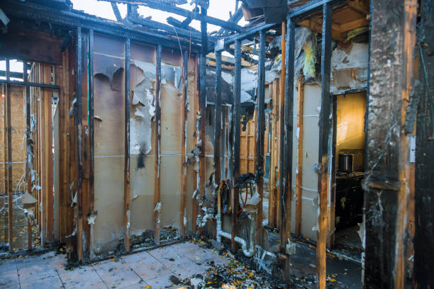 Professional Soot Cleanup technician working in Hanover, MD